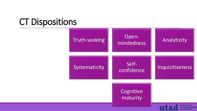 systematicity in critical thinking characteristics of analytical thinking